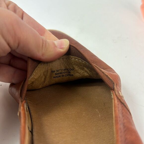 Frye Melanie Brown Leather Women's Slip On Shoes - Picture 15 of 15